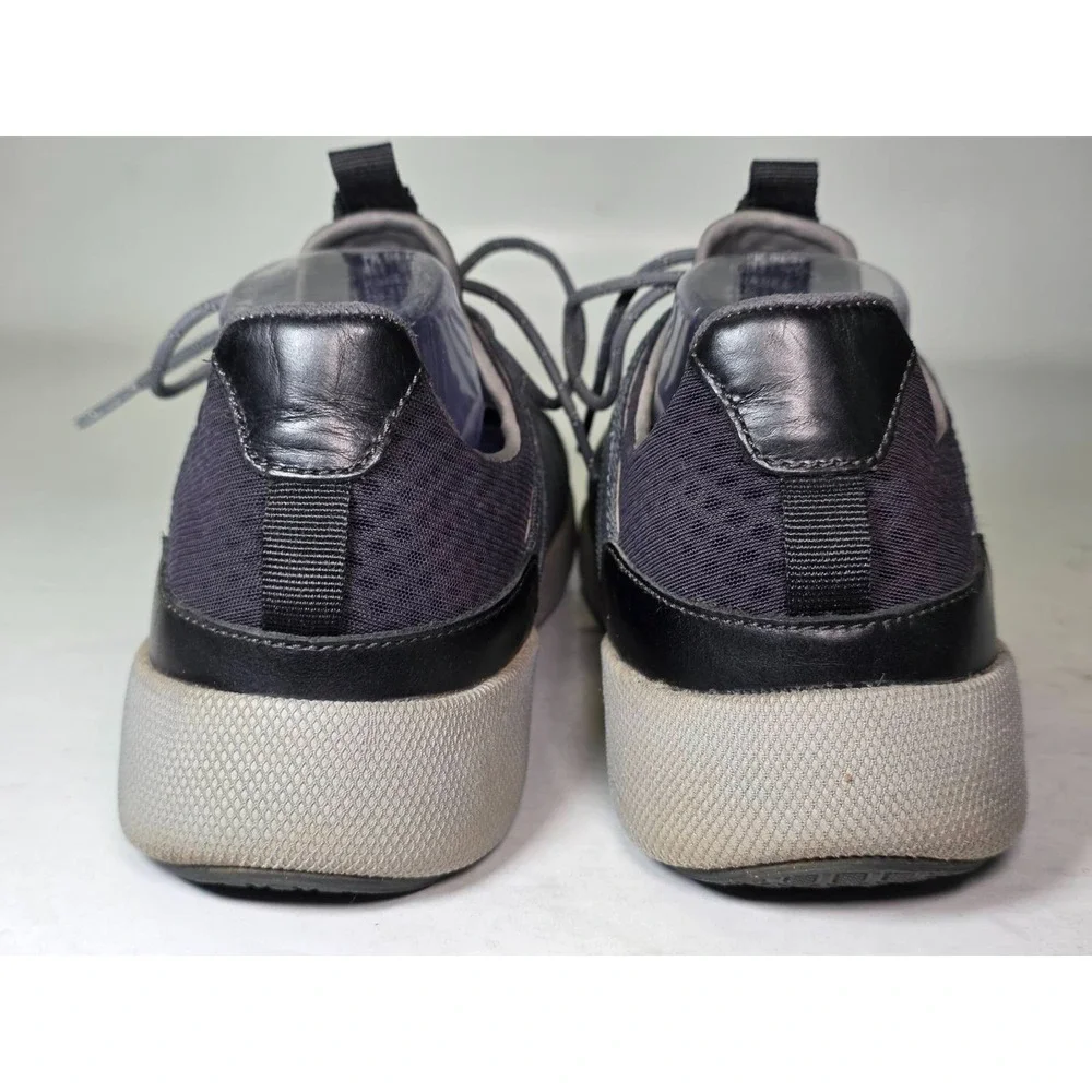 Olukai‎ Nanea Li Men's Sneakers Size 9.5 Gray Black Lace Up Casual Comfort Shoes
